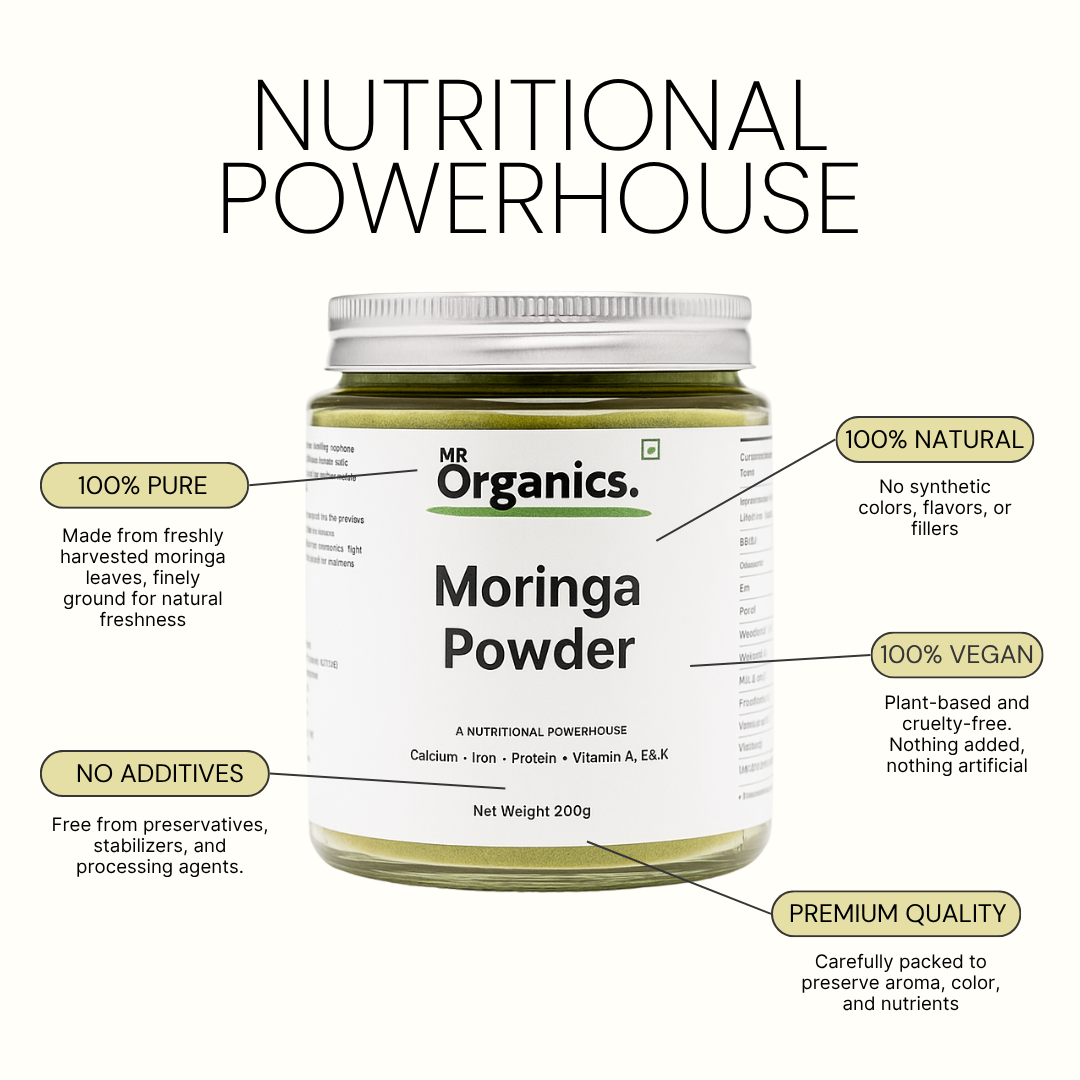 Moringa Powder – 200g | Miracle Tree Superfood